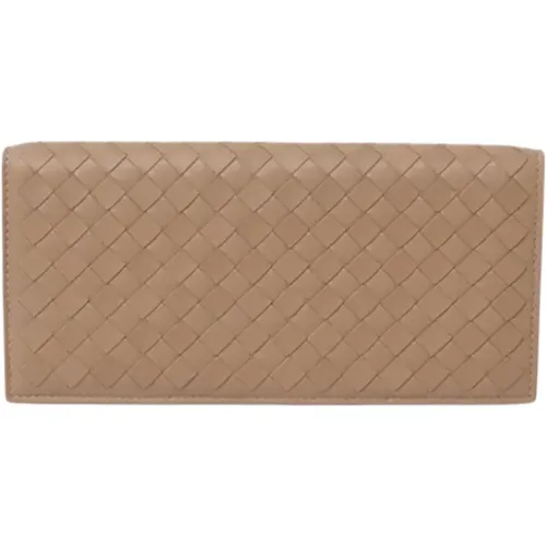 Pre-owned Wallets, male, , Size: ONE SIZE Pre-owned Leather wallets - Bottega Veneta Vintage - Modalova