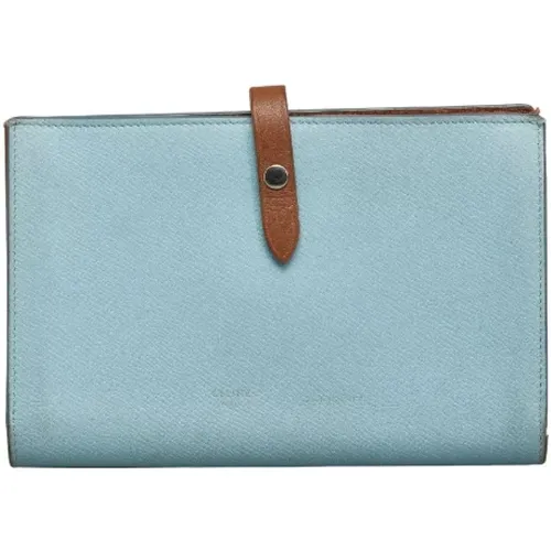 Pre-owned Wallets, female, , Size: ONE SIZE Pre-owned Leather wallets - Celine Vintage - Modalova