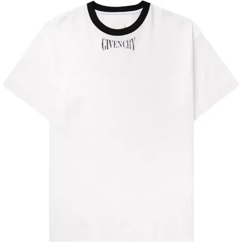 G Cotton T-Shirt in , male, Sizes: S, L, M, XL - Givenchy - Modalova