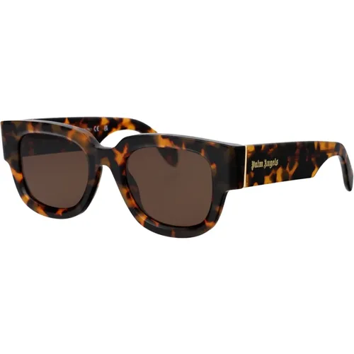 Sunglasses, unisex, , Size: 46 MM Monterey Stylish Sunglasses for Summer - Palm Angels - Modalova