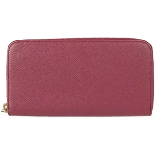 Pre-owned Wallets, female, , Size: ONE SIZE Pre-owned Leather wallets - Bvlgari Vintage - Modalova