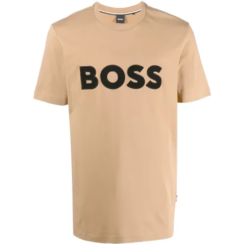 T-Shirts, male, , Size: S T-Shirts - Hugo Boss - Modalova