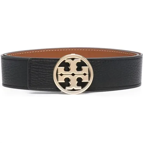 Belts, female, , Size: S Reversible Leather Casual Belt - TORY BURCH - Modalova