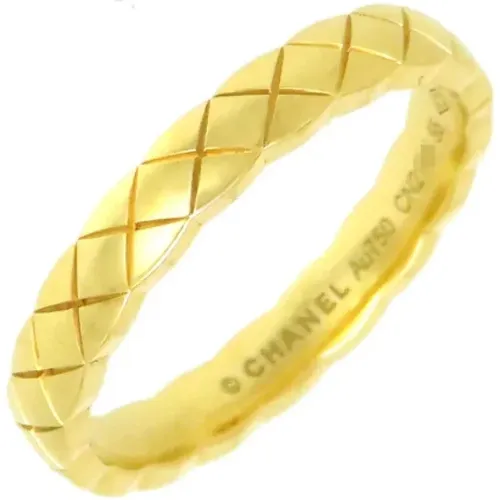 Pre-owned Jewellery, female, , Size: ONE SIZE Pre-owned Metal rings - Chanel Vintage - Modalova