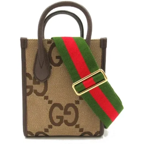 Pre-owned Canvas gucci-bags , female, Sizes: ONE SIZE - Gucci Vintage - Modalova