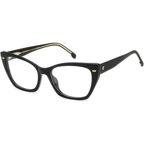 Schwarze Brillengestelle,Braun Horn Brillengestelle - Carrera - Modalova