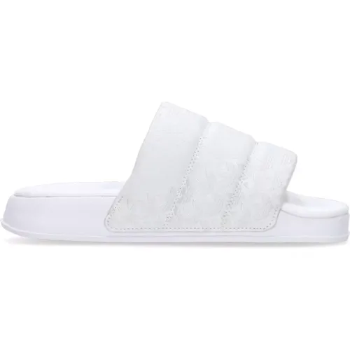 Essential Jacquard Slipper Cloud , Damen, Größe: 39 EU - Adidas - Modalova