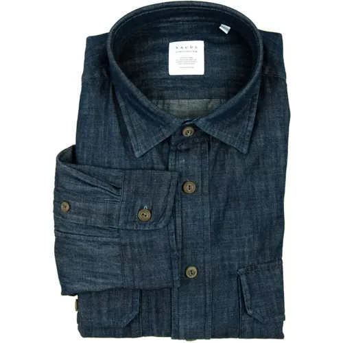 Shirts Denim , male, Sizes: 2XL - Xacus - Modalova