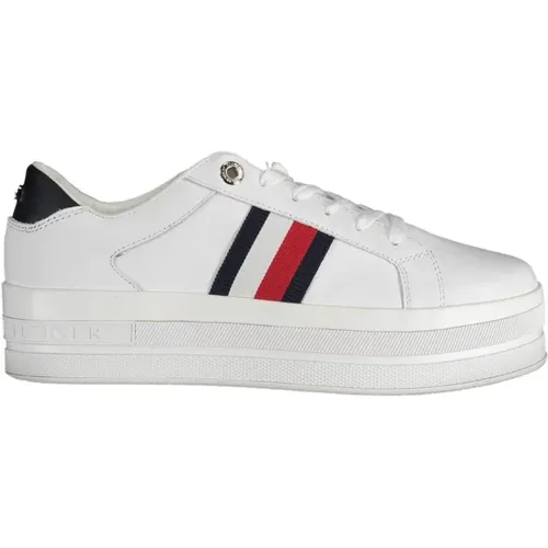 Sneakers, female, , Size: 11 US Sneaker with High Sole - Tommy Hilfiger - Modalova