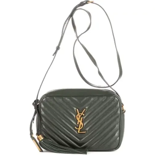 Pre-owned Cross Body Bags, female, , Size: ONE SIZE Pre-owned Leather shoulder-bags - Yves Saint Laurent Vintage - Modalova