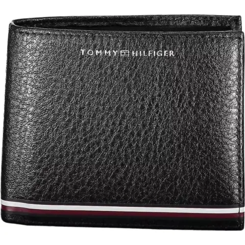 Wallets & Cardholders, male, , Size: ONE SIZE Leather Wallet - Tommy Hilfiger - Modalova