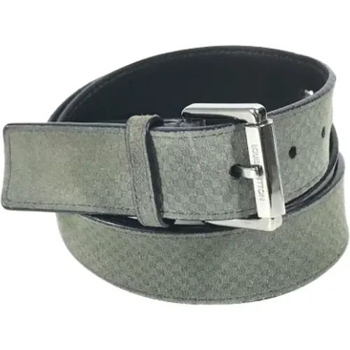 Pre-owned Leather belts , male, Sizes: ONE SIZE - Louis Vuitton Vintage - Modalova