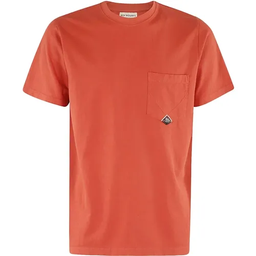 Pocket Tee Casual Style , male, Sizes: XL - Roy Roger's - Modalova