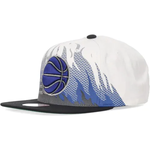 Caps, male, , Size: ONE SIZE Orlando Magic Flat Visor Cap - Mitchell & Ness - Modalova