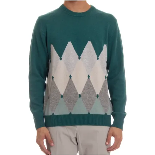 Classic Diamond Sweater , male, Sizes: XL, L, M, 2XL - Ballantyne - Modalova