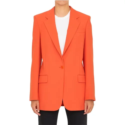 Wool Blend Tailored Jacket , female, Sizes: S, XS, 2XS - Stella Mccartney - Modalova