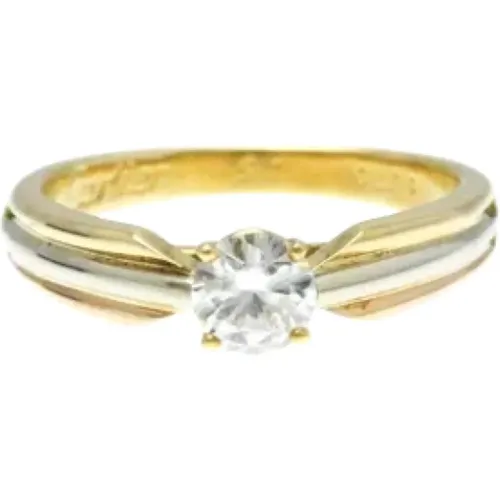 Pre-owned Jewellery, female, , Size: ONE SIZE Pre-owned Gold rings - Cartier Vintage - Modalova