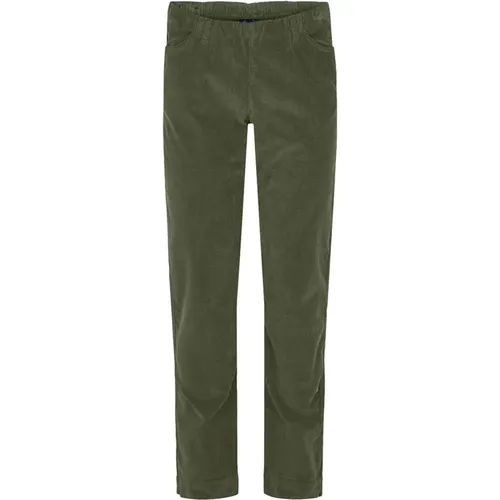 Regular Ml Trousers Dried Olive , female, Sizes: XS - LauRie - Modalova