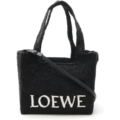 Pre-owned Tote Bags, female, , Size: ONE SIZE Pre-owned Fabric handbags - Loewe Pre-owned - Modalova