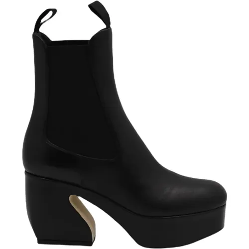 Heeled Boots in and Grey , female, Sizes: 7 UK - Sergio Rossi - Modalova