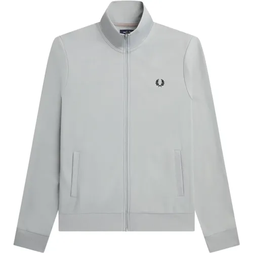 Zip-throughs, male, , Size: M Classic Zip-Through Sweatshirt - Fred Perry - Modalova