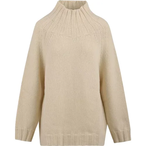 Natural Turtleneck for Women , female, Sizes: 2XS, XS - Aspesi - Modalova