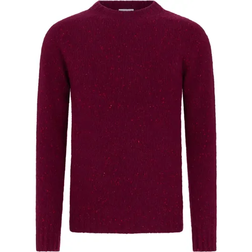 Cashmere Knitwear, male, , Size: M Cashmere Crewneck Sweater - Malo - Modalova