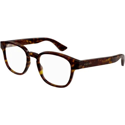 Stylish Men's Eyeglass Frames , unisex, Sizes: 49 MM - Gucci - Modalova