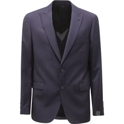 Blazers, male, , Size: XL Slim Fit 3-Piece Suit with Vest - Lardini - Modalova