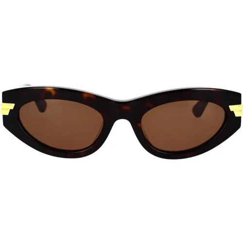 Sunglasses , female, Sizes: 53 MM - Bottega Veneta - Modalova