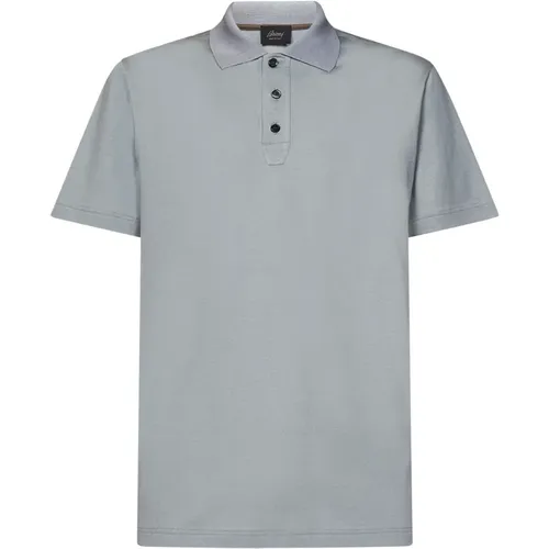 T-shirts and Polos Grey , male, Sizes: S, 2XL - Brioni - Modalova