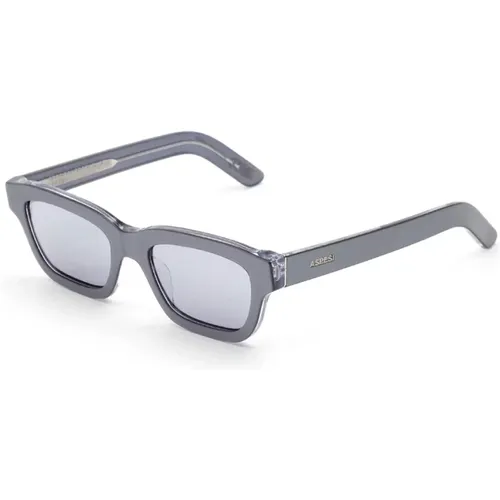 Silver Aspesi Sunglasses , unisex, Sizes: 54 MM - Retrosuperfuture - Modalova