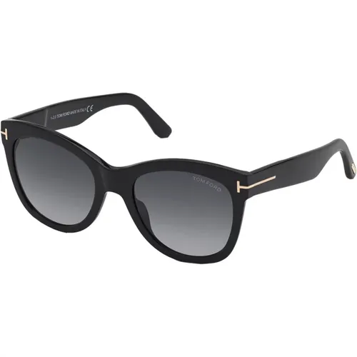 Wallace Sunglasses /Grey Shaded , female, Sizes: 54 MM - Tom Ford - Modalova