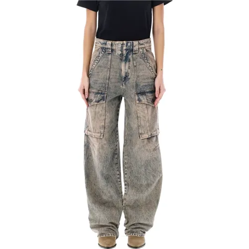 Cargo Jeans for Women , female, Sizes: XS, 2XS - Isabel Marant Étoile - Modalova
