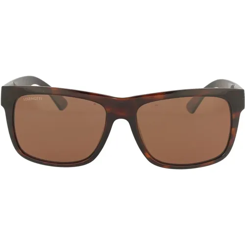 Sunglasses , male, Sizes: 56 MM - Serengeti - Modalova
