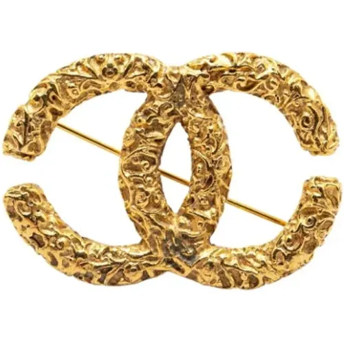 Pre-owned Jewellery, female, , Size: ONE SIZE Pre-owned Gold chanel-jewelry - Chanel Vintage - Modalova