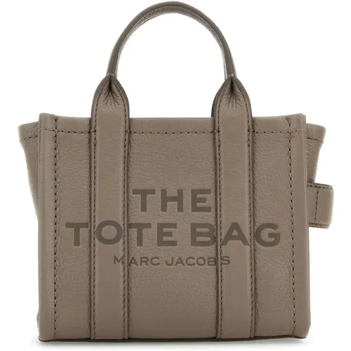 Mini Tote Bag Handtasche in Taubengrau - Marc Jacobs - Modalova