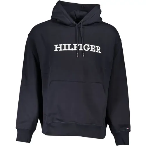 Stylish Fleece-Lined Hoodie , male, Sizes: XL, M - Tommy Hilfiger - Modalova