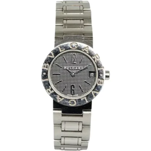 Pre-owned Watches, female, , Size: ONE SIZE Pre-owned Stainless Steel watches - Bvlgari Vintage - Modalova