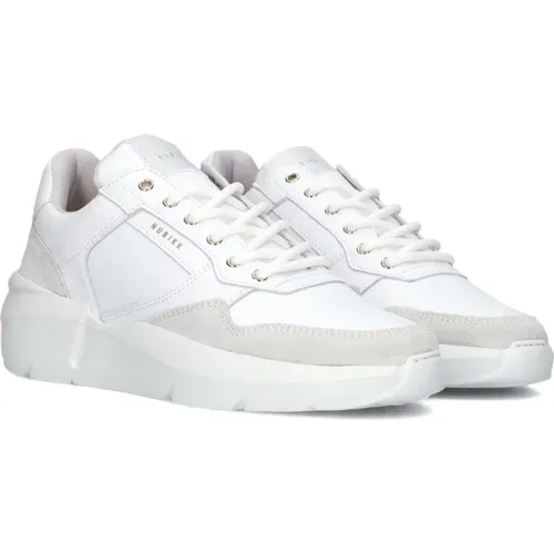 Weiße Low Top Sneakers Road Wave - Nubikk - Modalova