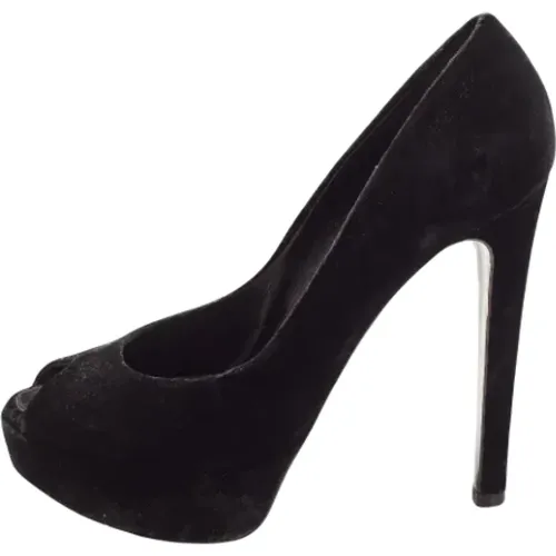 Pre-owned Samt heels , Damen, Größe: 38 1/2 EU - Dior Vintage - Modalova