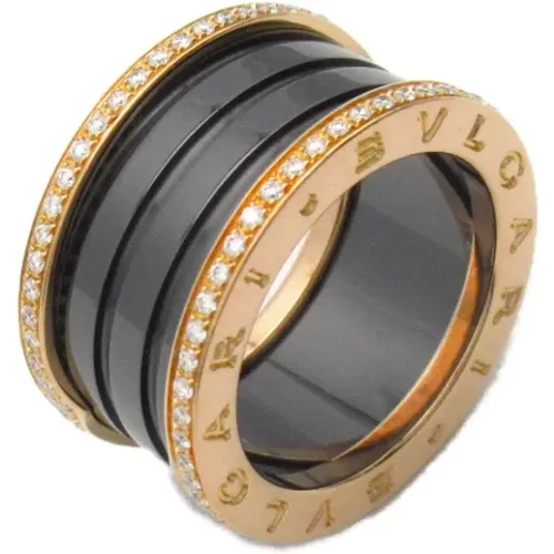 Pre-owned Rose Gold rings , female, Sizes: ONE SIZE - Bvlgari Vintage - Modalova