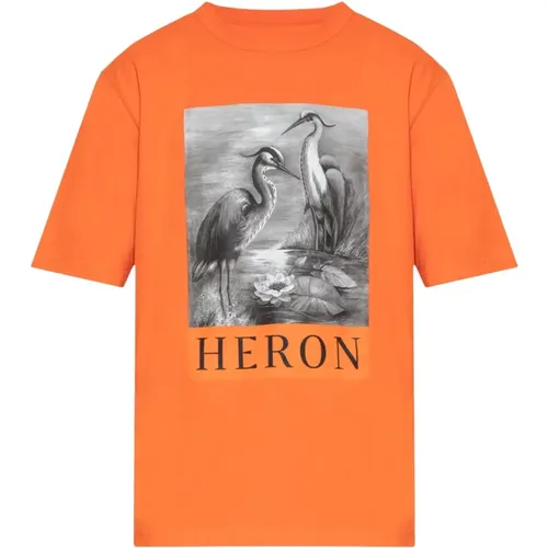 T-Shirts, male, , Size: L Printed T-shirt - Heron Preston - Modalova