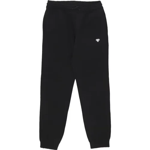 Schwarze Logo Sweatpants Fleece Trainingshose , Herren, Größe: M - IUTER - Modalova