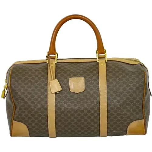 Pre-owned Weekend Bags, female, , Size: ONE SIZE Pre-owned Canvas celine-bags - Celine Vintage - Modalova