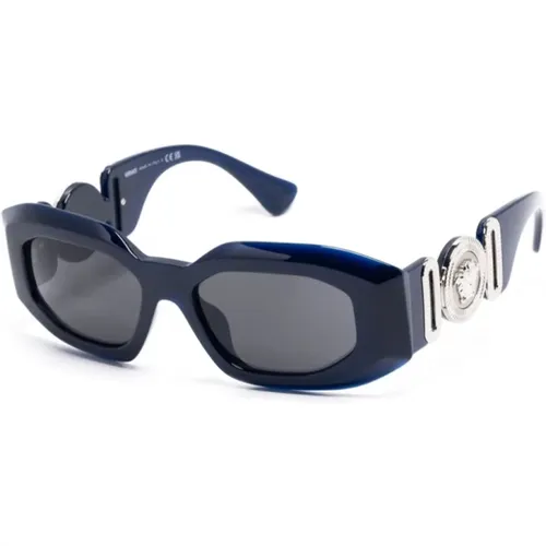 Sunglasses with Accessories , male, Sizes: 53 MM - Versace - Modalova