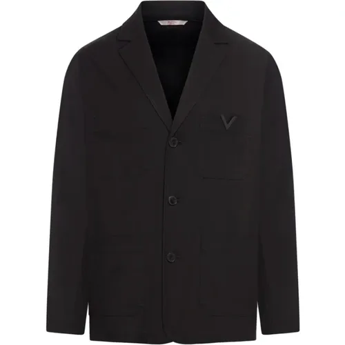 Schwarze Hemden,Coats - Valentino Garavani - Modalova