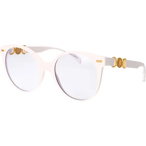 Stylische Sonnenbrille mit Modell 0Ve4442 , Damen, Größe: 55 MM - Versace - Modalova