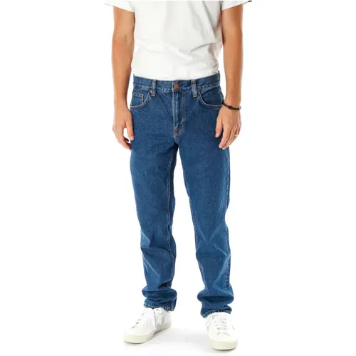 Gritty Jackson Straight Fit Midwaist Jeans - Nudie Jeans - Modalova