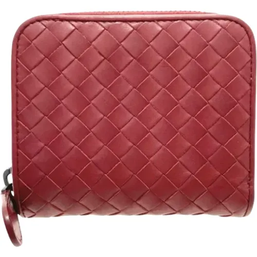 Pre-owned Wallets, female, , Size: ONE SIZE Pre-owned Leather wallets - Bottega Veneta Vintage - Modalova